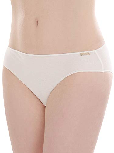 comazo Damen Rio Slip Bio-Baumwolle, Offwhite, Gr. 44 von comazo