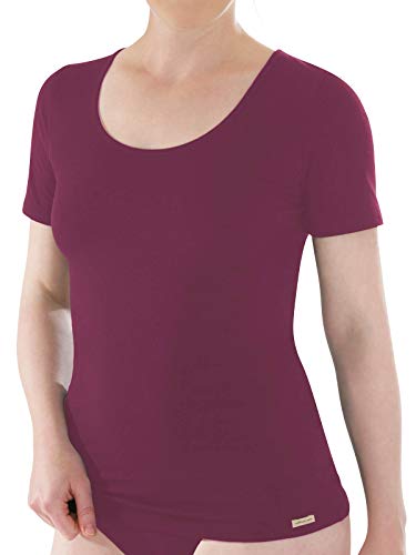 comazo Damen Shirt 1/4 Arm, 10300276401, 40, brombeer von comazo