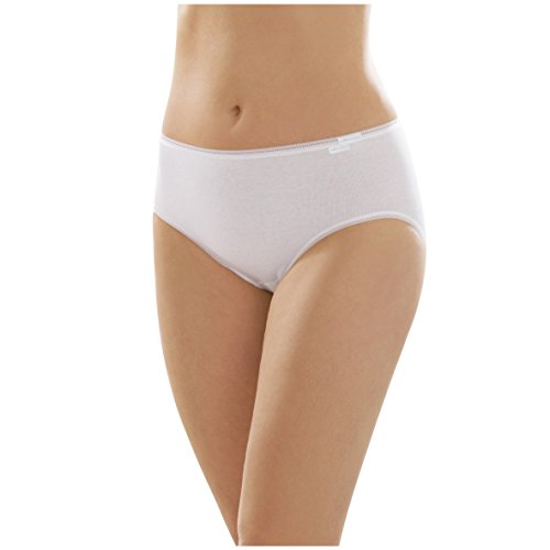 comazo Damen platin Hüft-Slip 3er Pack Größe 46 von comazo