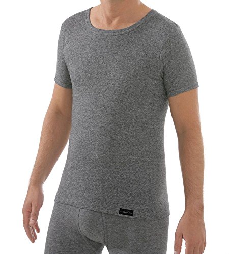 Comazo Herren Platin Hemd Kurzarm Größe 7 (XL) von Comazo