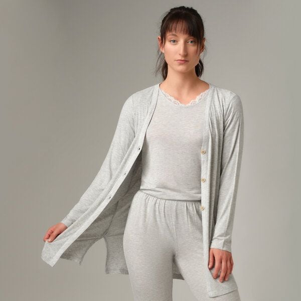 comazo Jacke langarm aus Micromodal / Elasthan von comazo