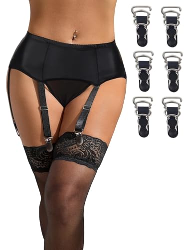 comeondear PU Leder Strapsgürtel Damen Sexy XXL Breiter Strumpfhalter mit 6 Halter Strapsen Wetlook Dessous Set für Frauen Curvy Große Größen Strumpfgürtel High Waist Harness Garter Belt Schwarz,XXL comeondear PU Leder Strapsgürtel Damen Sexy XXL Breiter Strumpfhalter mit 6 Halter Strapsen Wetlook Dessous Set für Frauen Curvy Große Größen Strumpfgürtel High Waist Harness Garter Belt Schwarz,XXL von comeondear