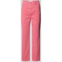 comma Casual Identity Regular Fit Jeans im 5-Pocket-Design in Pink, Größe 42 von comma Casual Identity