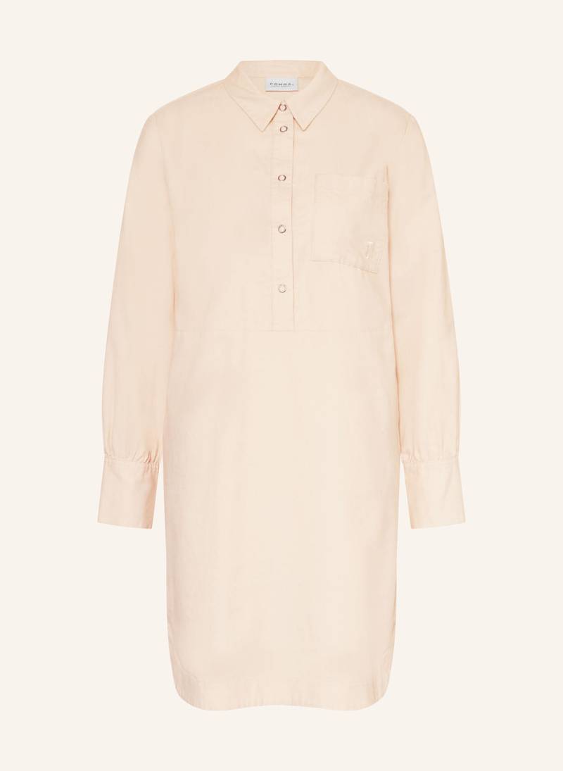 Comma Casual Identity Hemdblusenkleid Aus Cord beige von comma casual identity