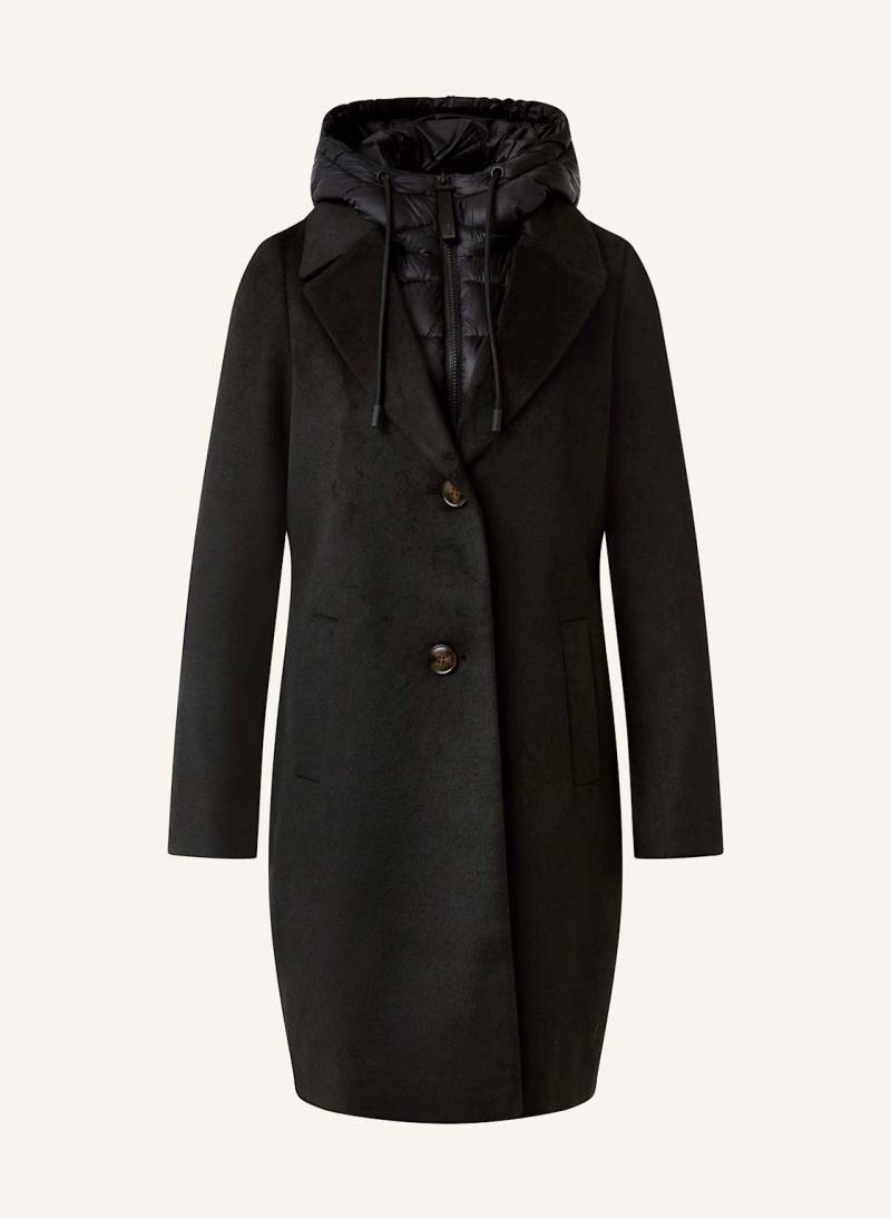 Comma Casual Identity Mantel Mit Herausnehmbarer Blende schwarz von comma casual identity