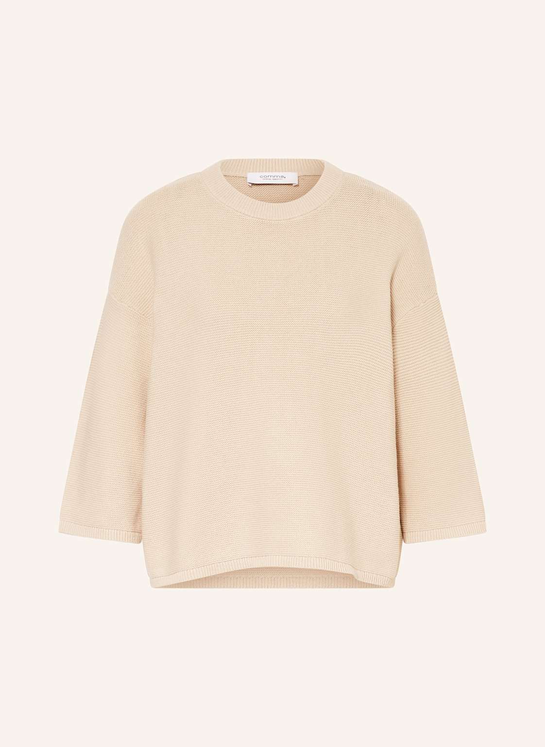 Comma Casual Identity Pullover Mit 3/4-Arm beige Comma Casual Identity Pullover Mit 3/4-Arm beige von comma casual identity