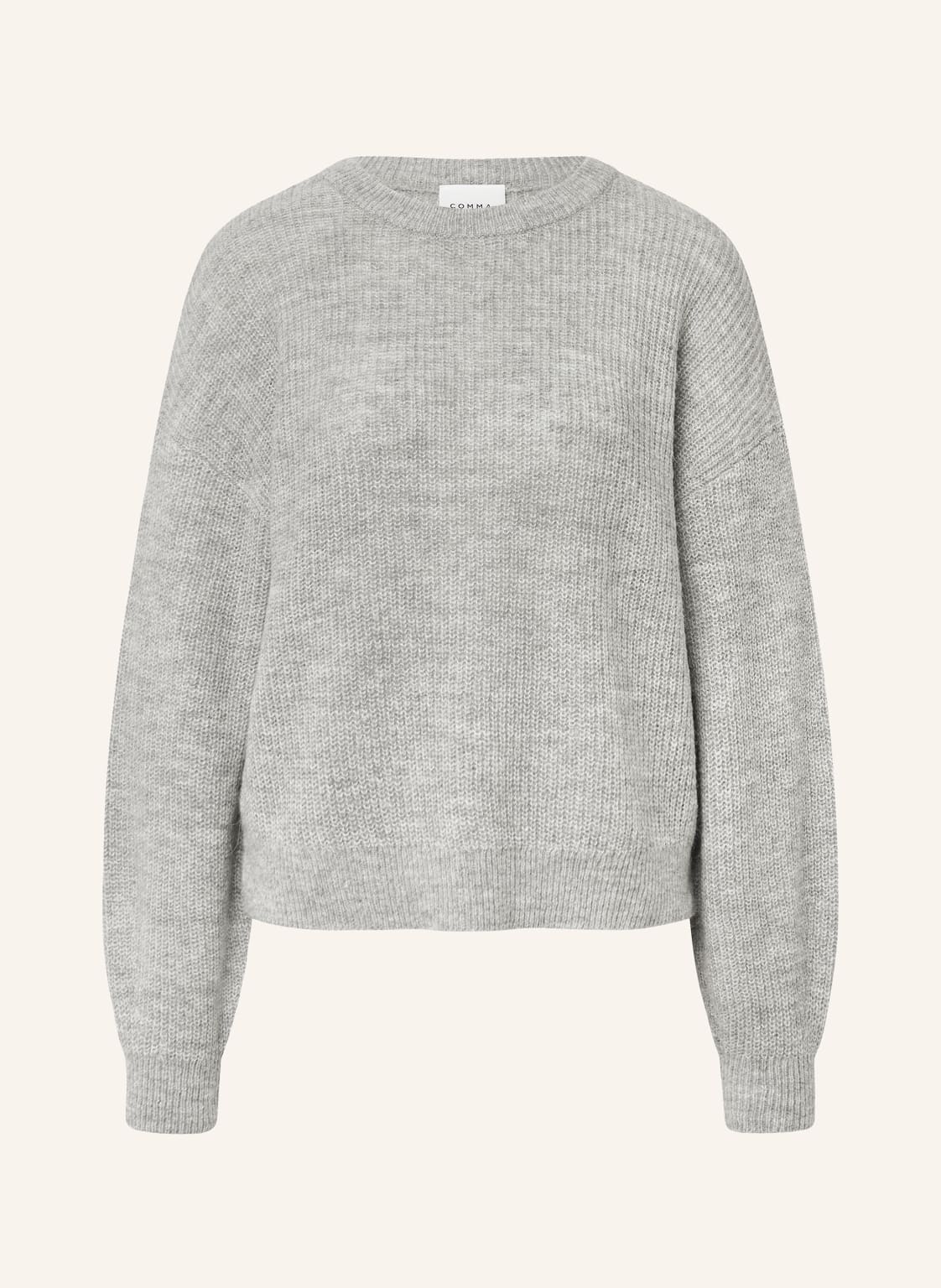 Comma Casual Identity Pullover grau von comma casual identity
