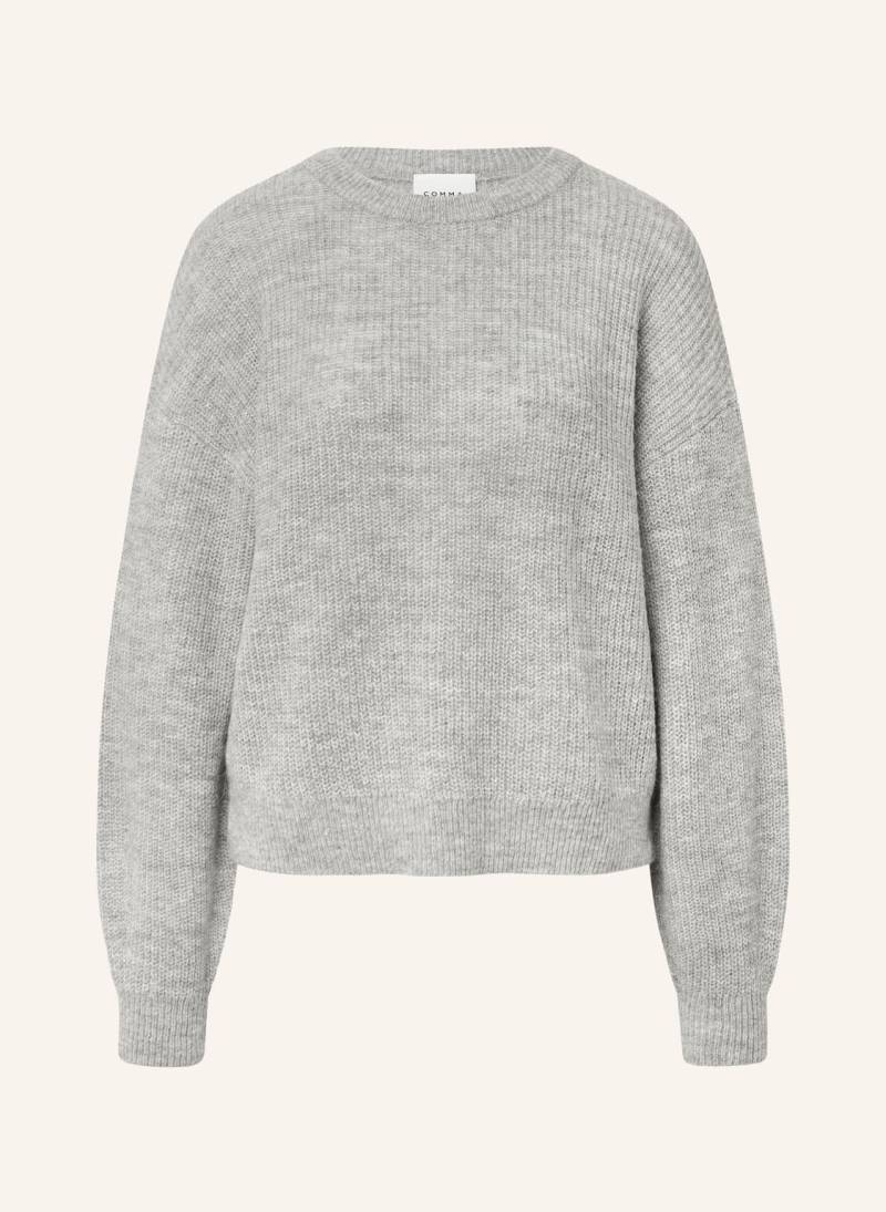 Comma Casual Identity Pullover grau von comma casual identity
