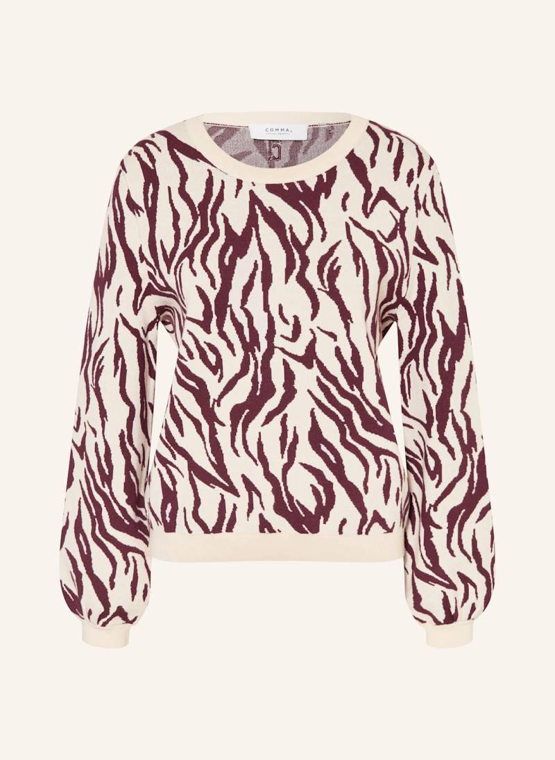 Comma Casual Identity Pullover weiss von comma casual identity