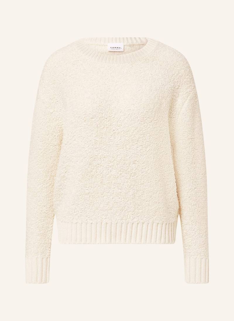 Comma Casual Identity Pullover weiss von comma casual identity
