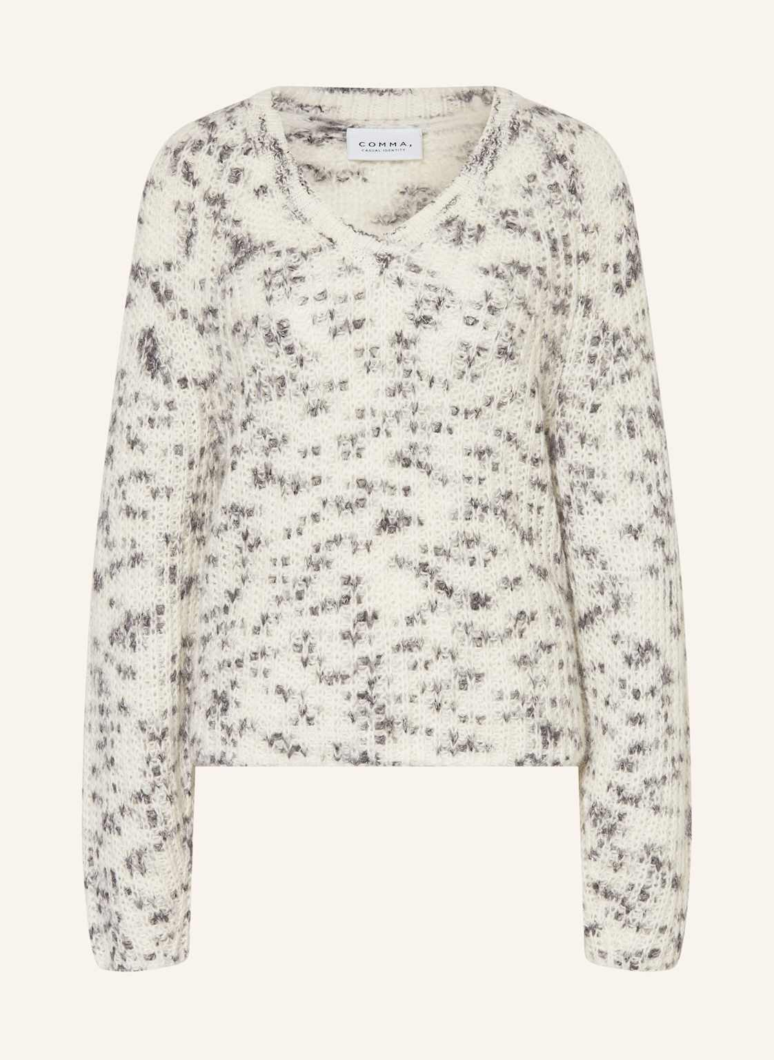 Comma Casual Identity Pullover weiss von comma casual identity