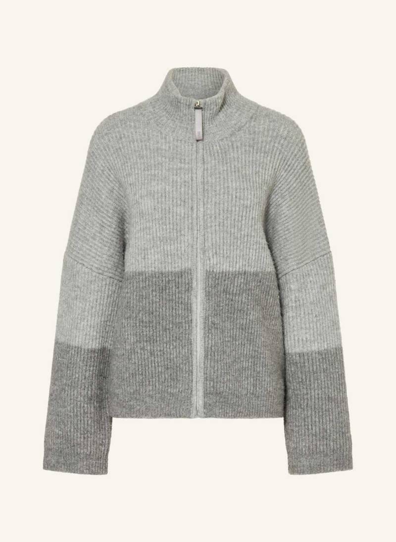 Comma Casual Identity Strickjacke grau von comma casual identity