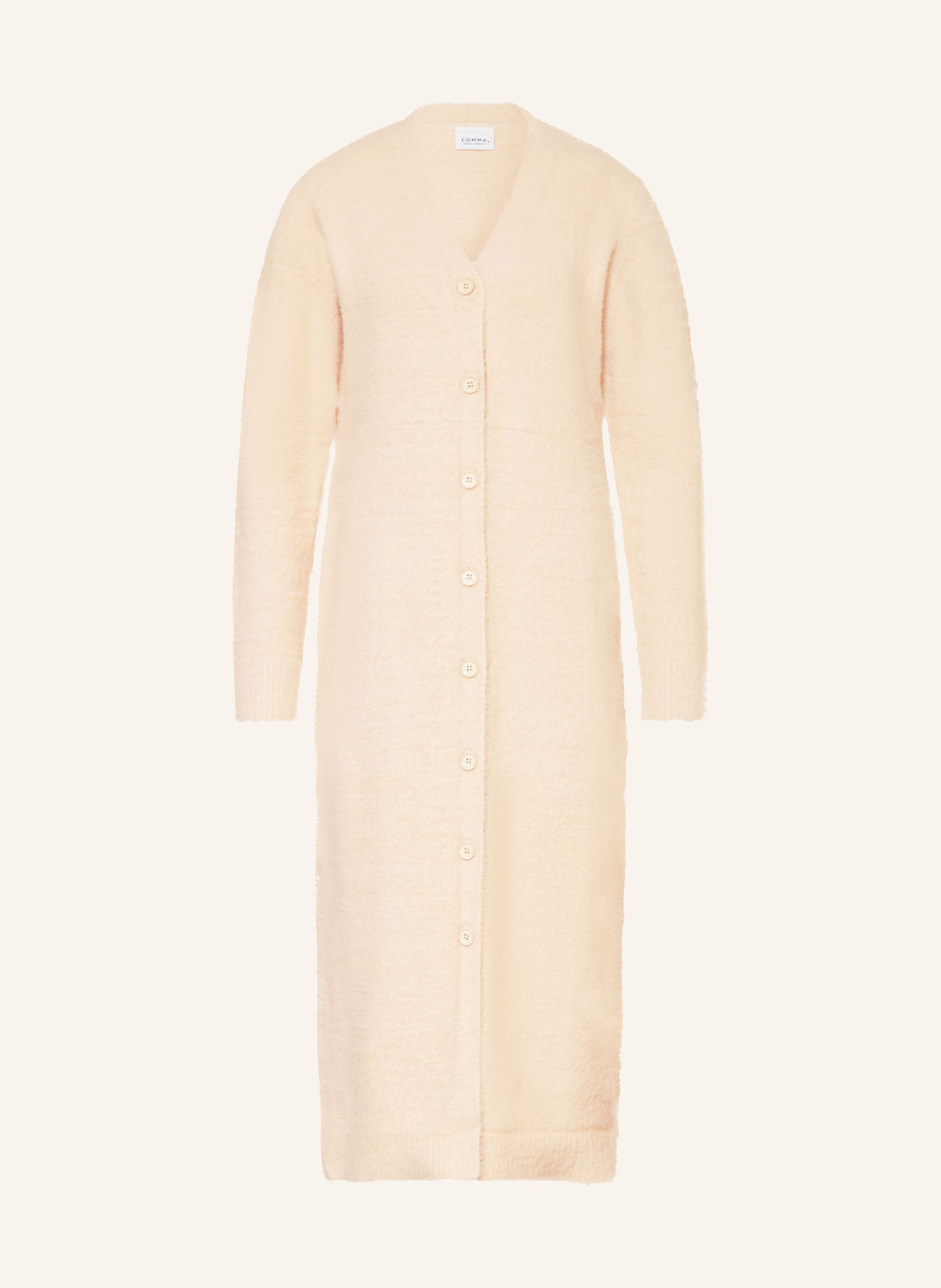 Comma Casual Identity Strickkleid beige von comma casual identity