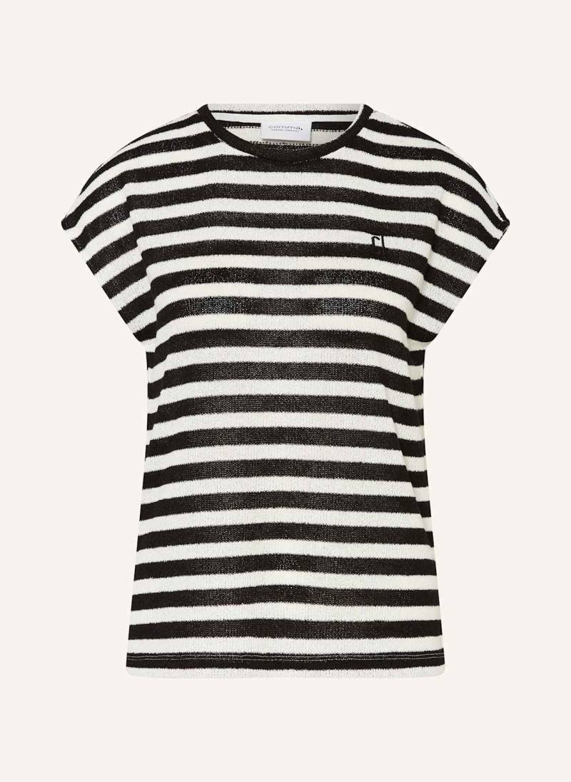 Comma Casual Identity Strickshirt schwarz von comma casual identity