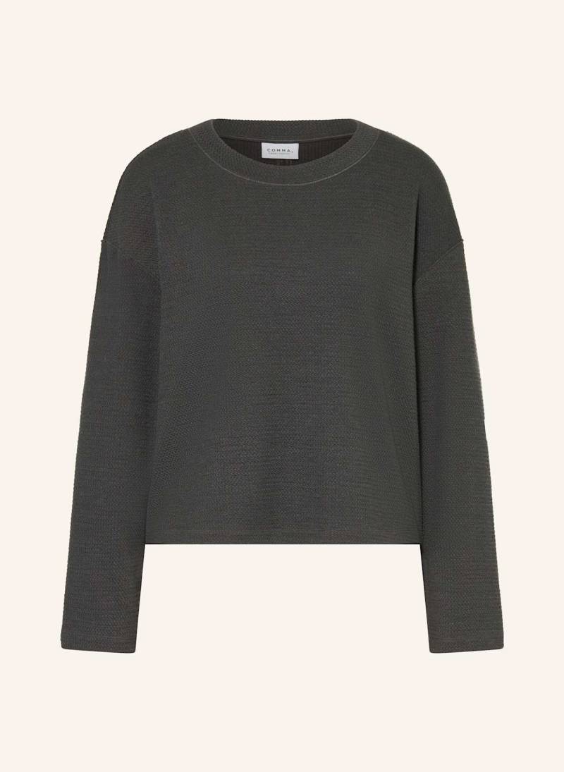 Comma Casual Identity Sweatshirt grau von comma casual identity