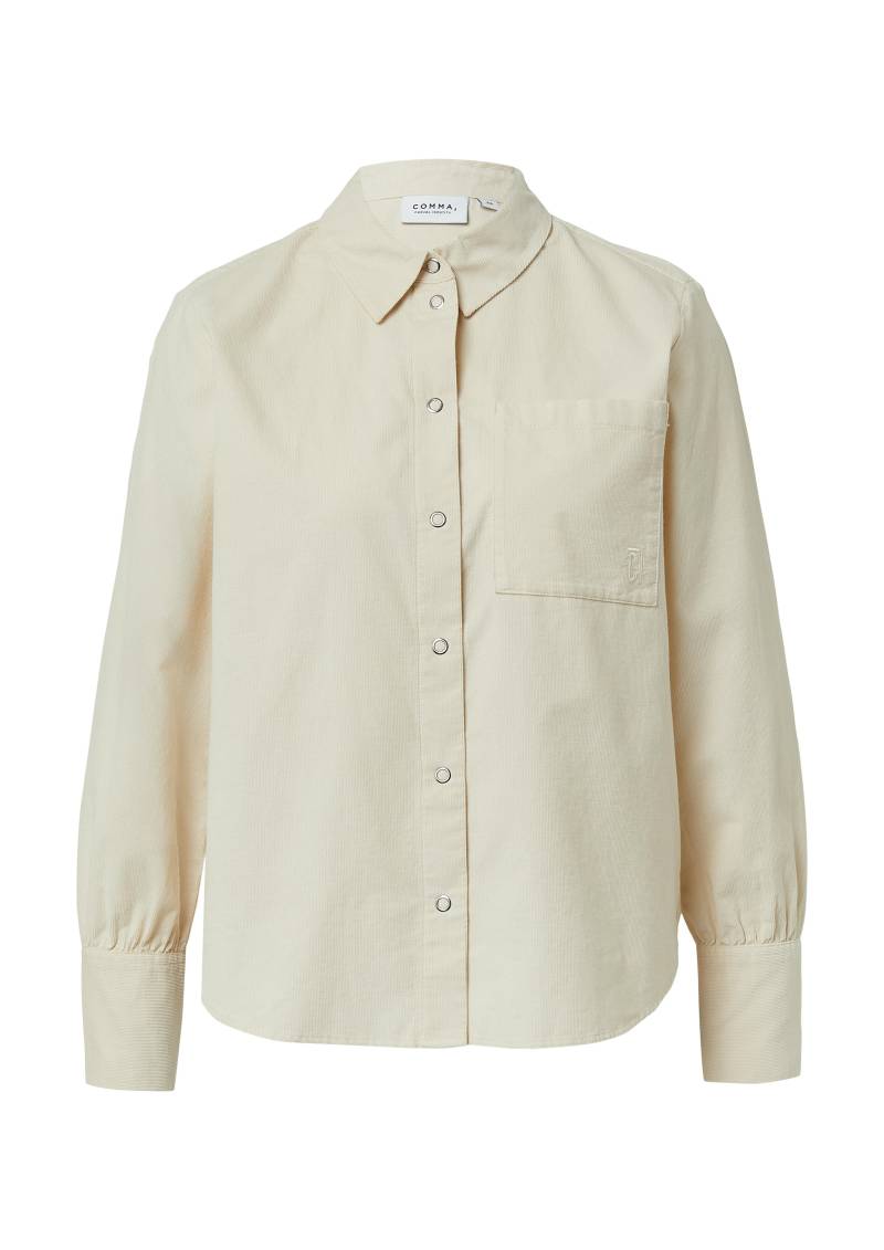 comma casual identity - Bluse beige - Gr. - 36 von comma casual identity