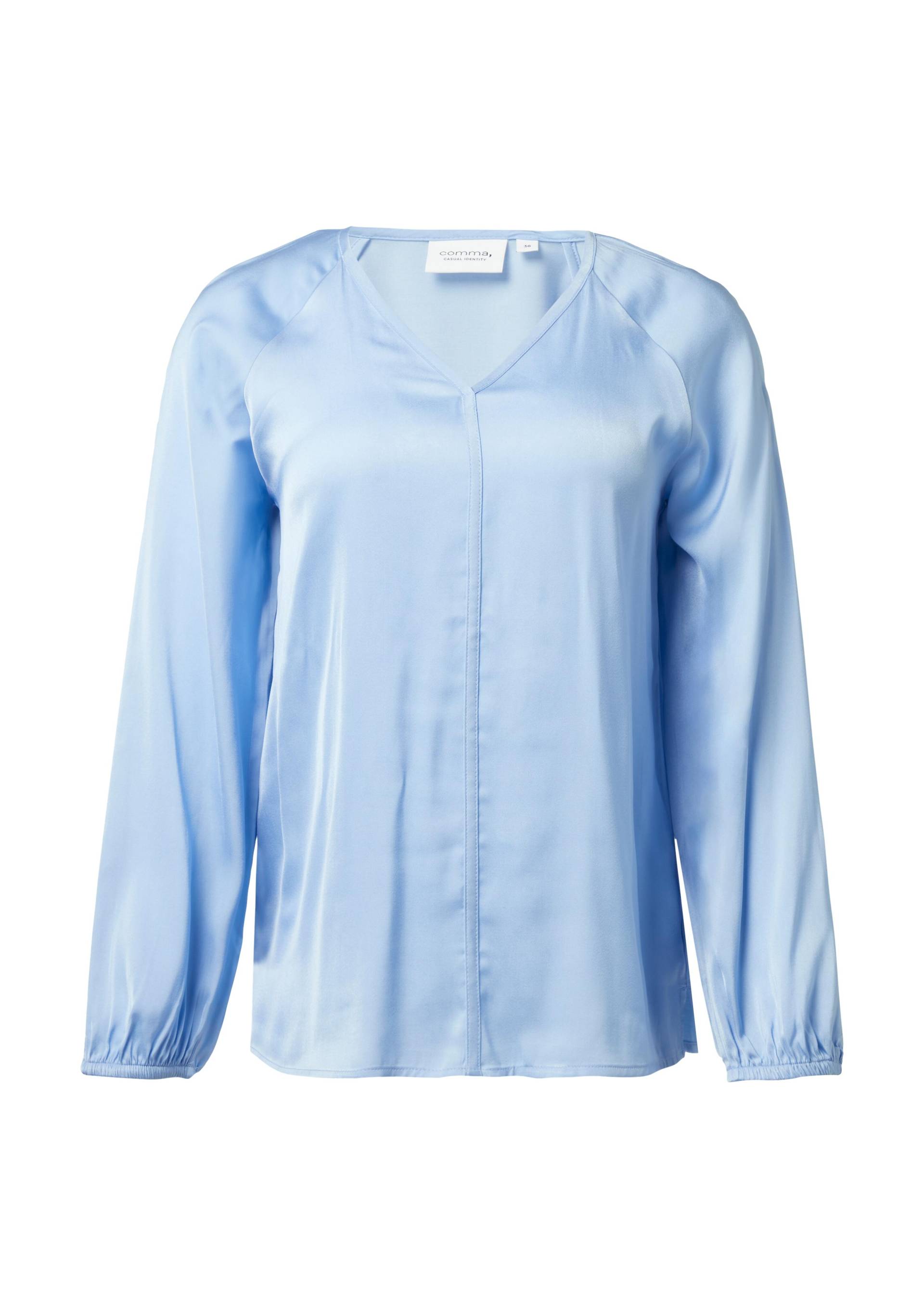 comma casual identity - Bluse blau - Gr. - 34 von comma casual identity