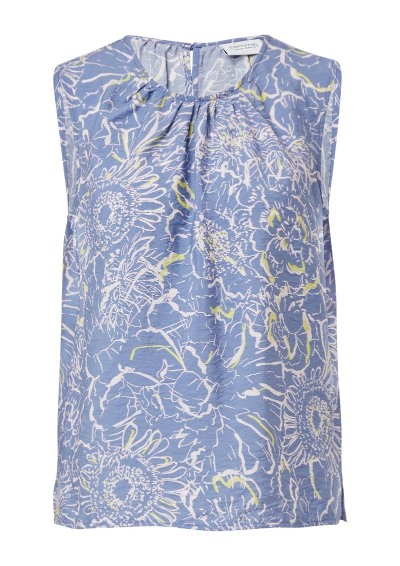 comma casual identity - Bluse blau - Gr. - 38 von comma casual identity