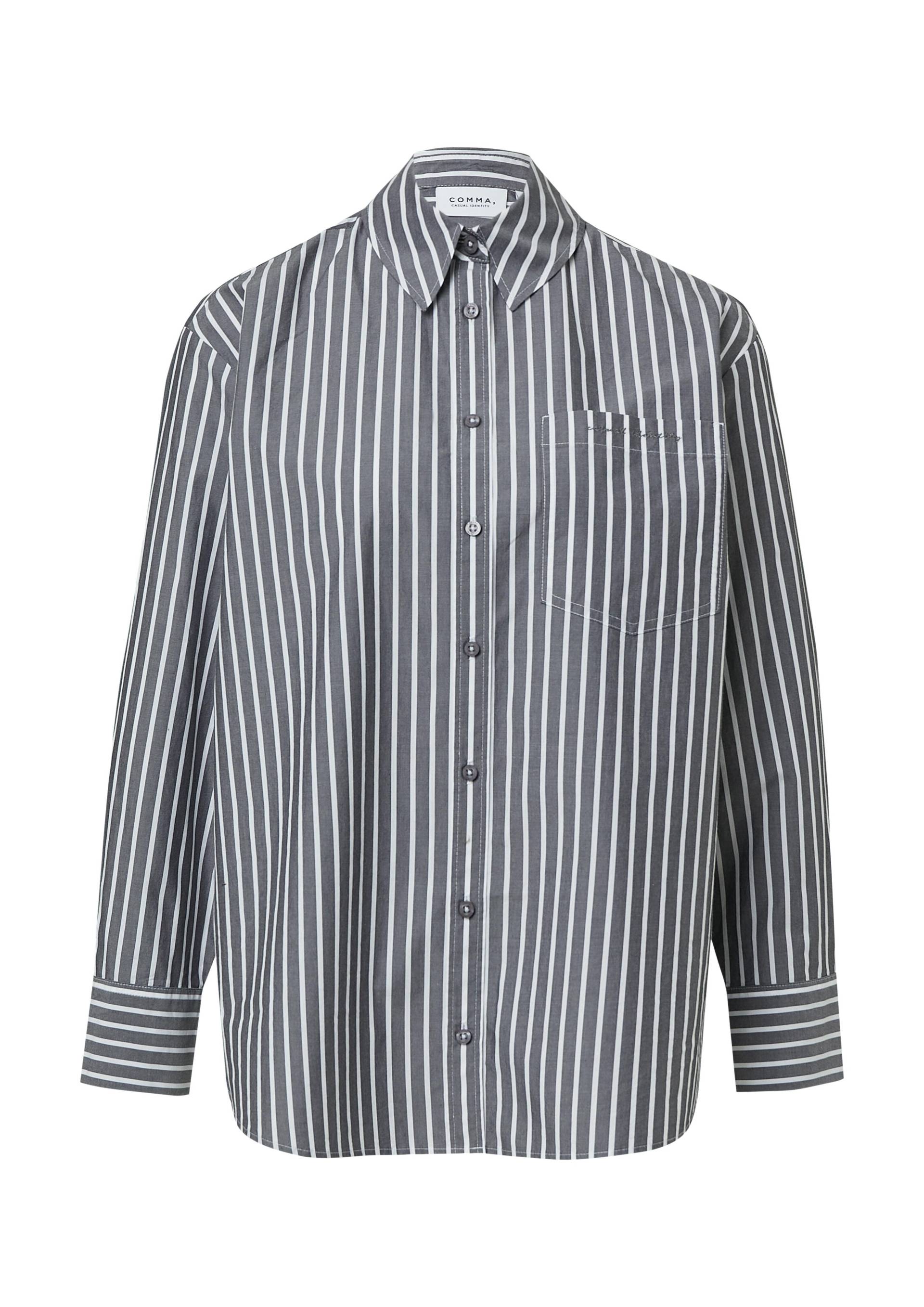 comma casual identity - Bluse grau - Gr. - 36 von comma casual identity
