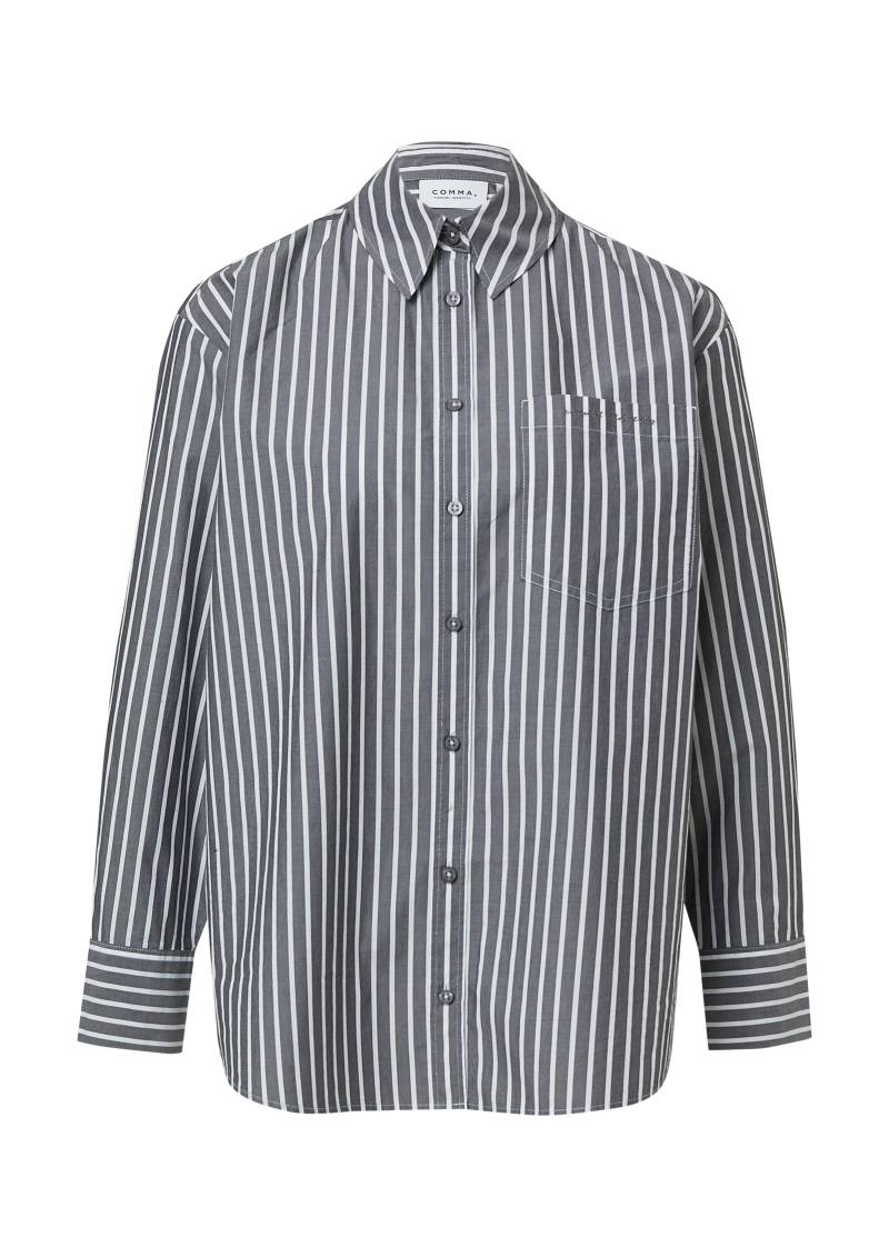 comma casual identity - Bluse grau - Gr. - 40 von comma casual identity