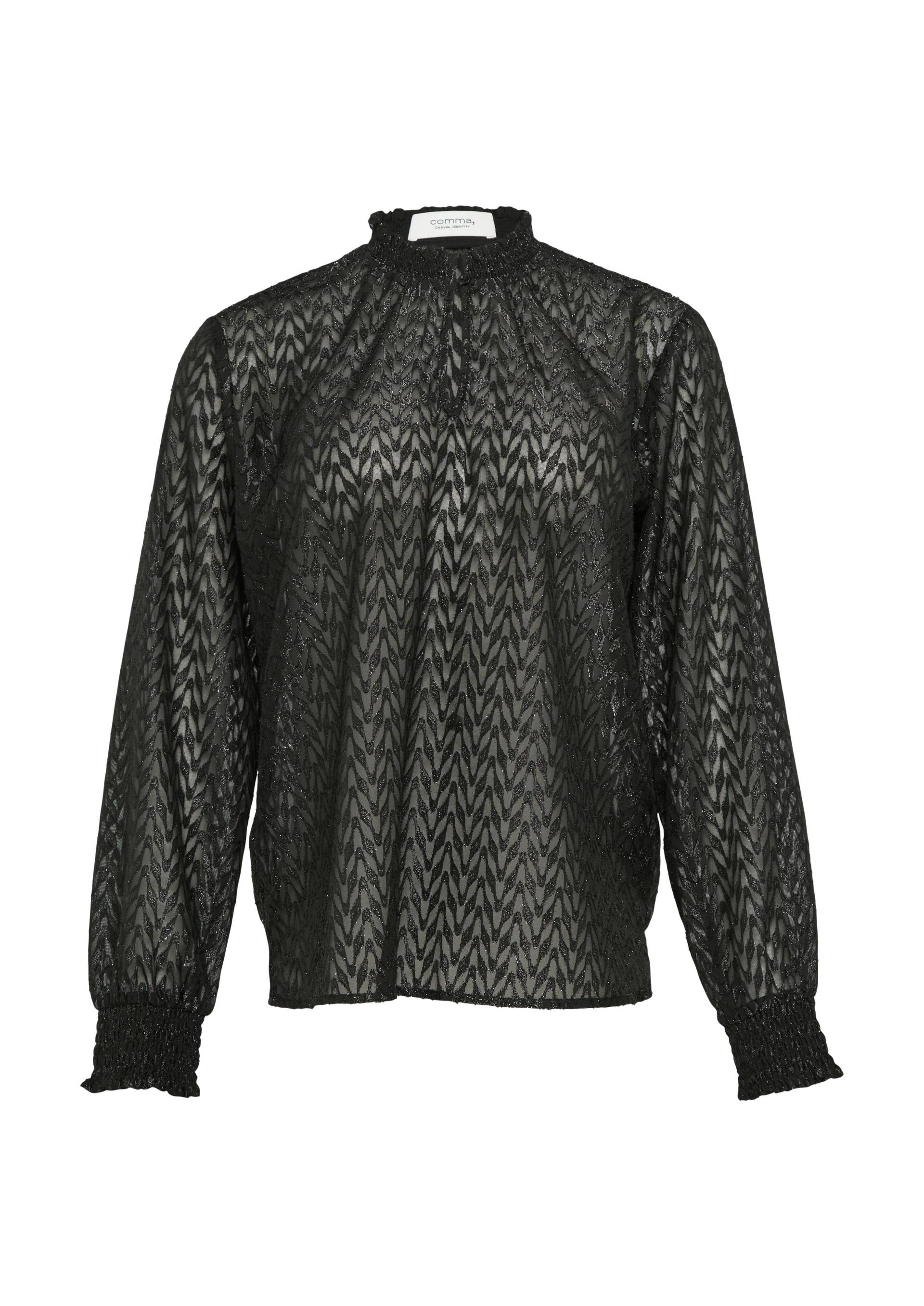 comma casual identity - Bluse schwarz - Gr. - 36 von comma casual identity