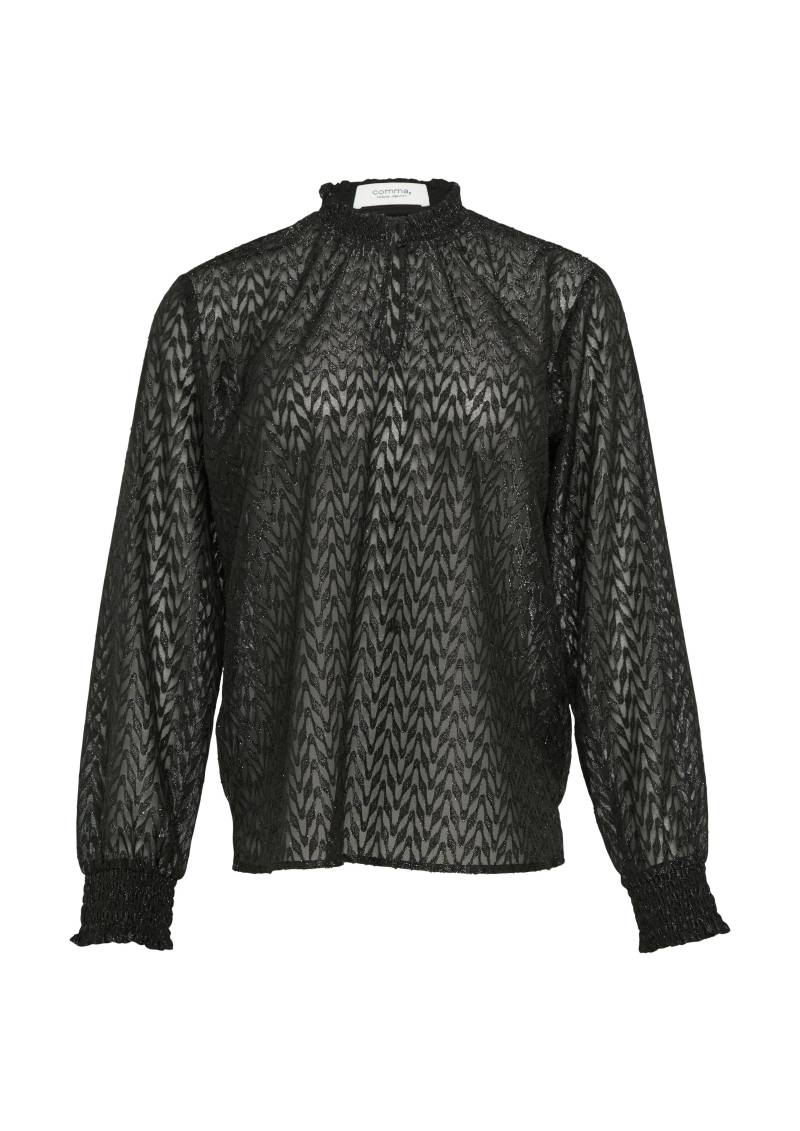 comma casual identity - Bluse schwarz - Gr. - 36 von comma casual identity