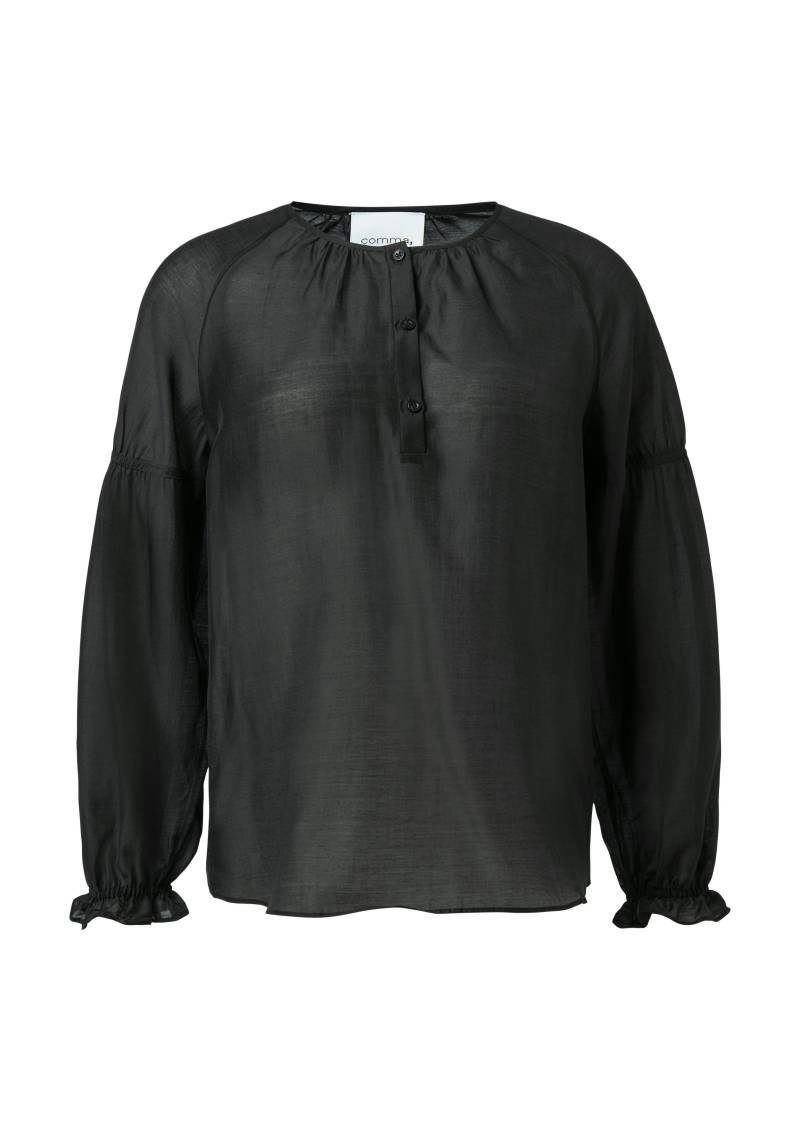 comma casual identity - Bluse schwarz - Gr. - 42 von comma casual identity