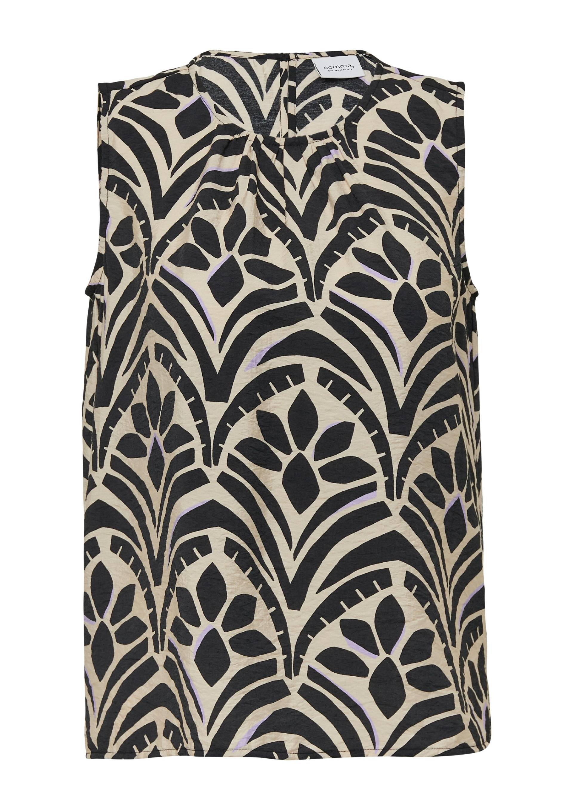 comma casual identity - Bluse schwarz - Gr. - 44 von comma casual identity