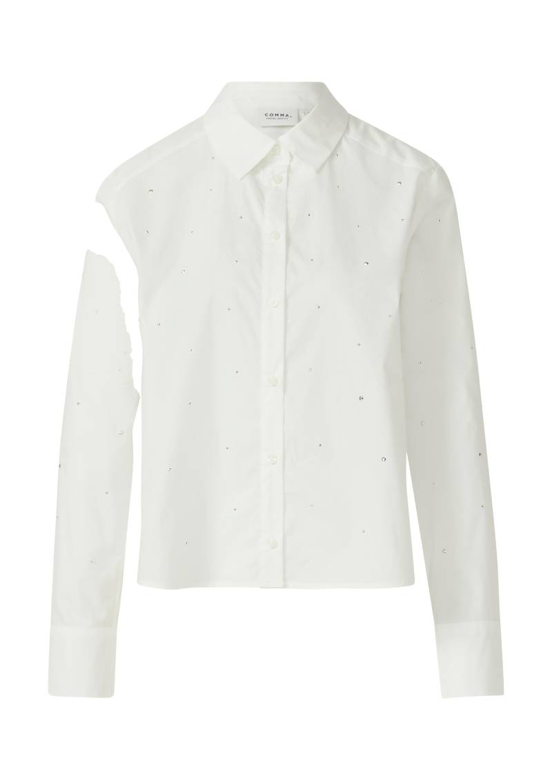 comma casual identity - Bluse weiß - Gr. - 40 von comma casual identity