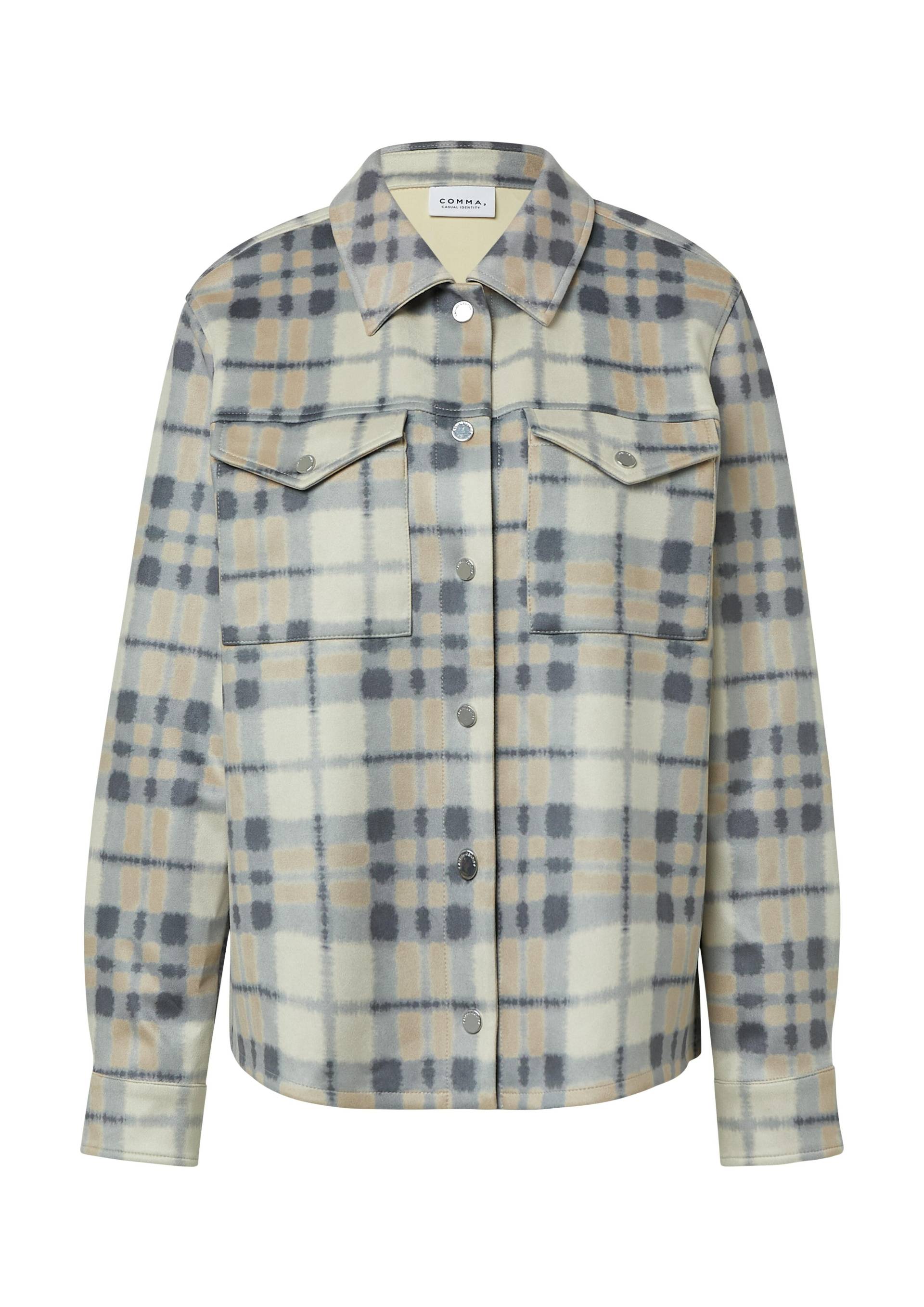 comma casual identity - Indoor-Jacke braun - Gr. - 34 von comma casual identity