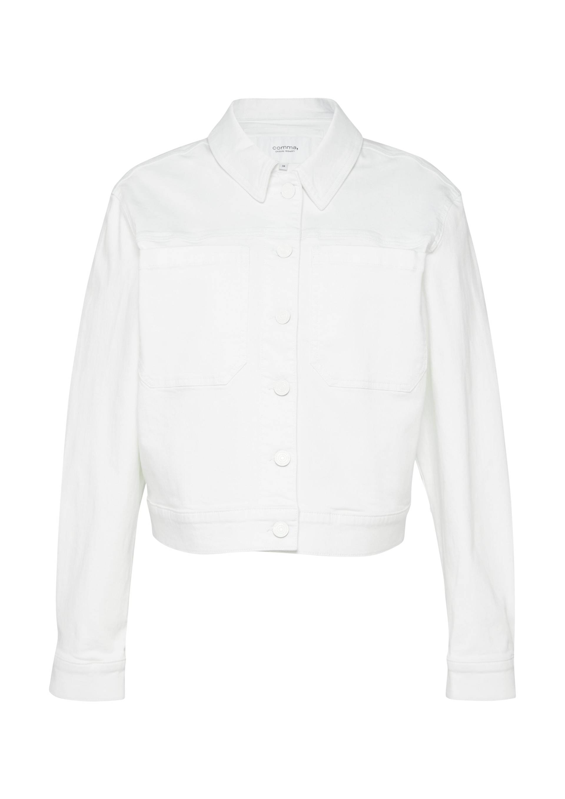 comma casual identity - Indoor-Jacke weiß - Gr. - 36 von comma casual identity