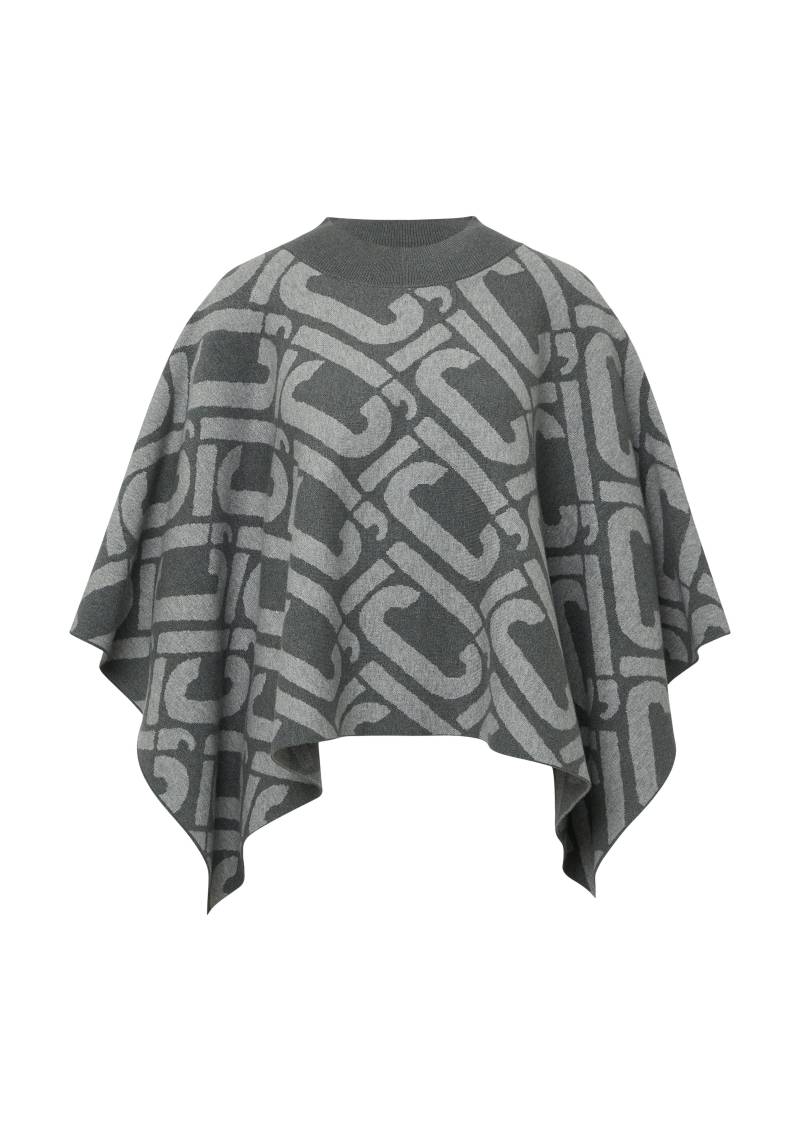 comma casual identity - Indoor-Poncho grau - Gr. - ONESIZE von comma casual identity