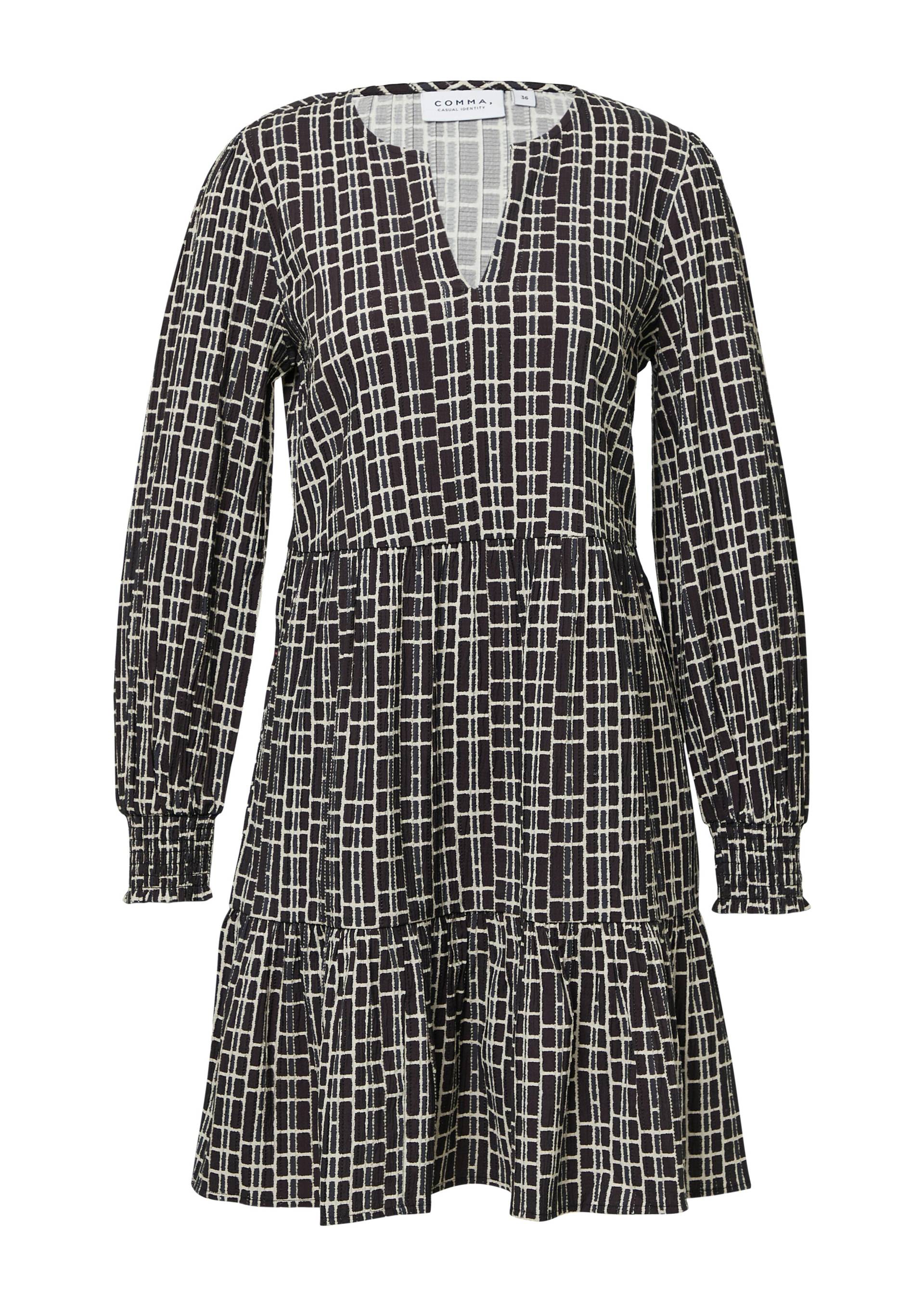 comma casual identity - Kleid blau - Gr. - 34 von comma casual identity