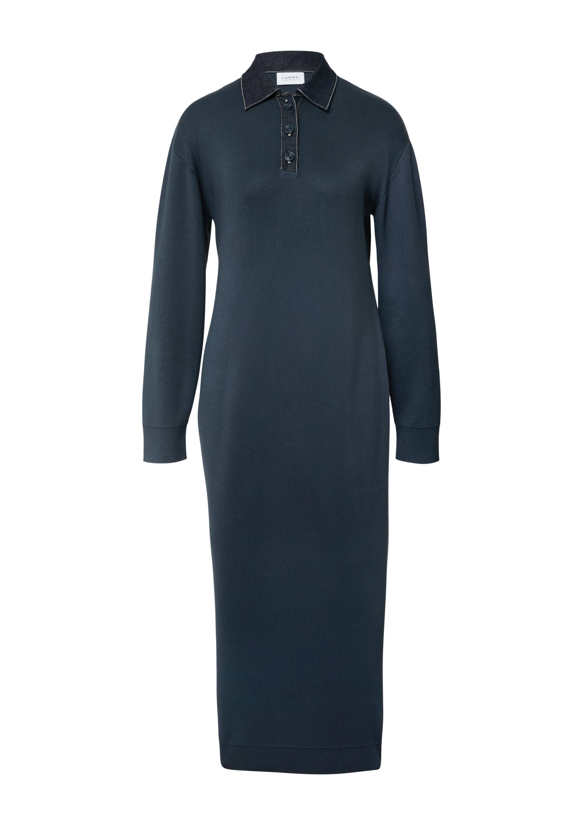 comma casual identity - Kleid blau - Gr. - 44 von comma casual identity