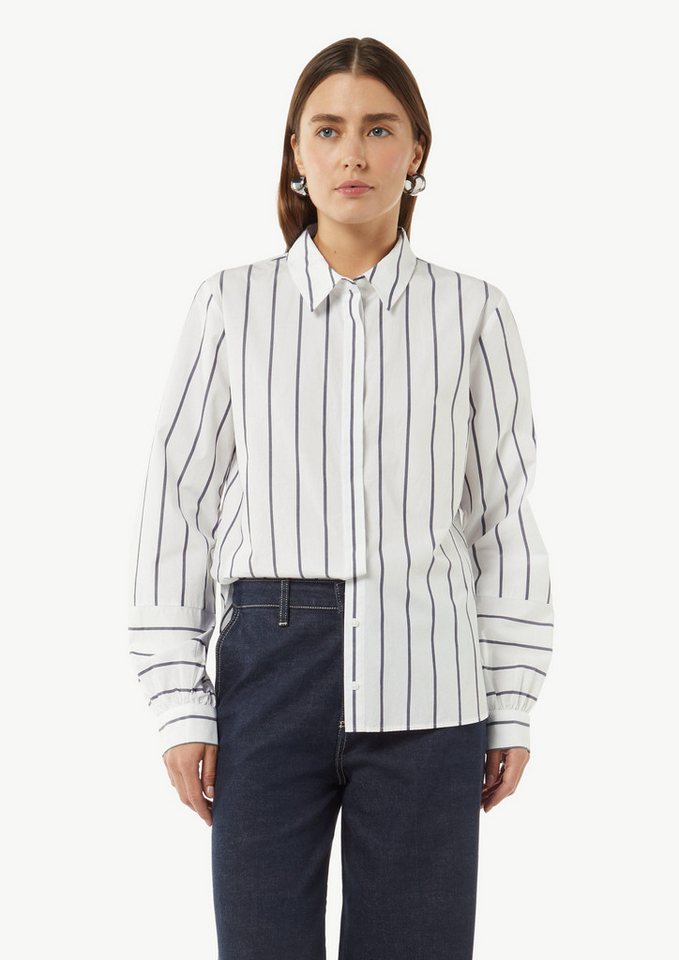 comma casual identity Langarmbluse Bluse mit Nahtdetail am Ärmel Teilungsnaht von comma casual identity
