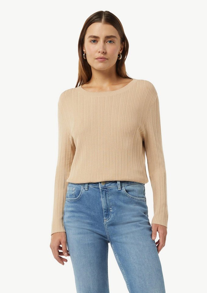 comma Longpullover Strickpullover (1-tlg) von comma
