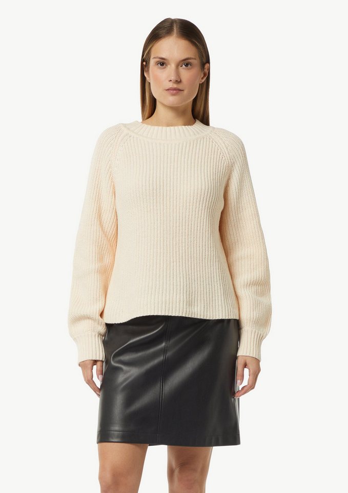 comma casual identity Langarmshirt Verkürzter Strickpullover im Relaxed Fit von comma casual identity