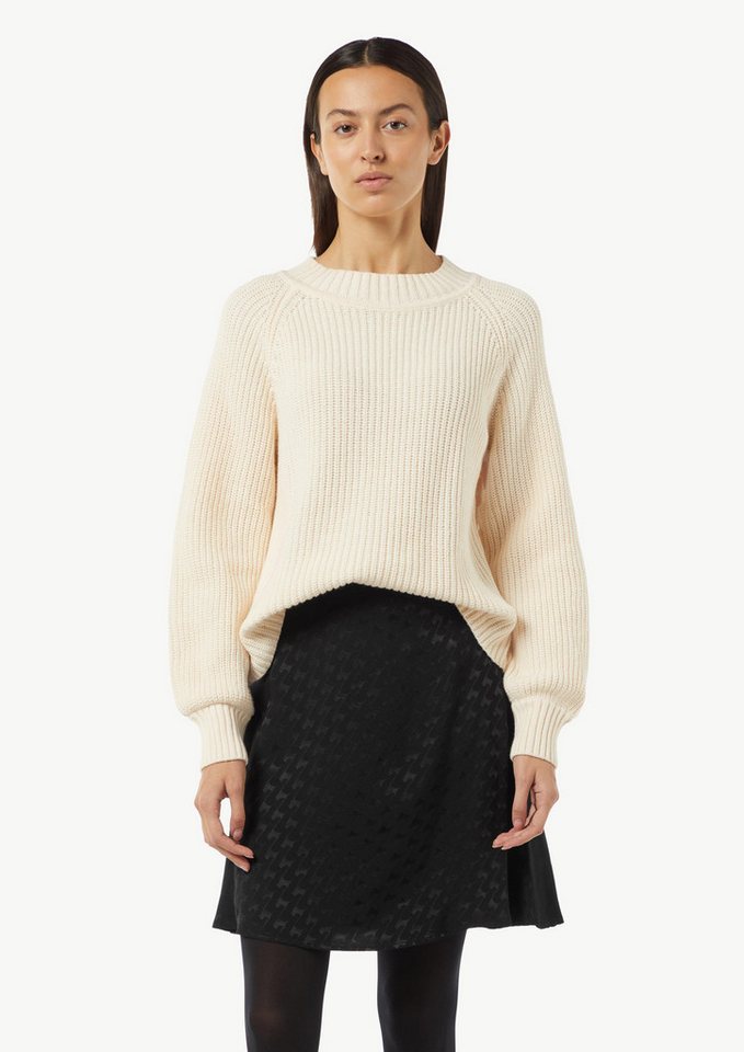 comma casual identity Minirock A-Linien-Rock mit Hahnentrittmuster von comma casual identity