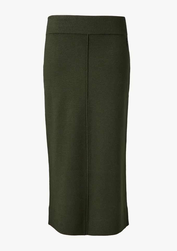 comma casual identity Minirock Taillierter Strickrock aus Viskosemix von comma casual identity