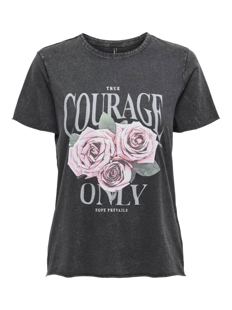 ONLY - ONLLUCY LIFE REG S/S TOP JRS NOOS black - Gr. - L von ONLY