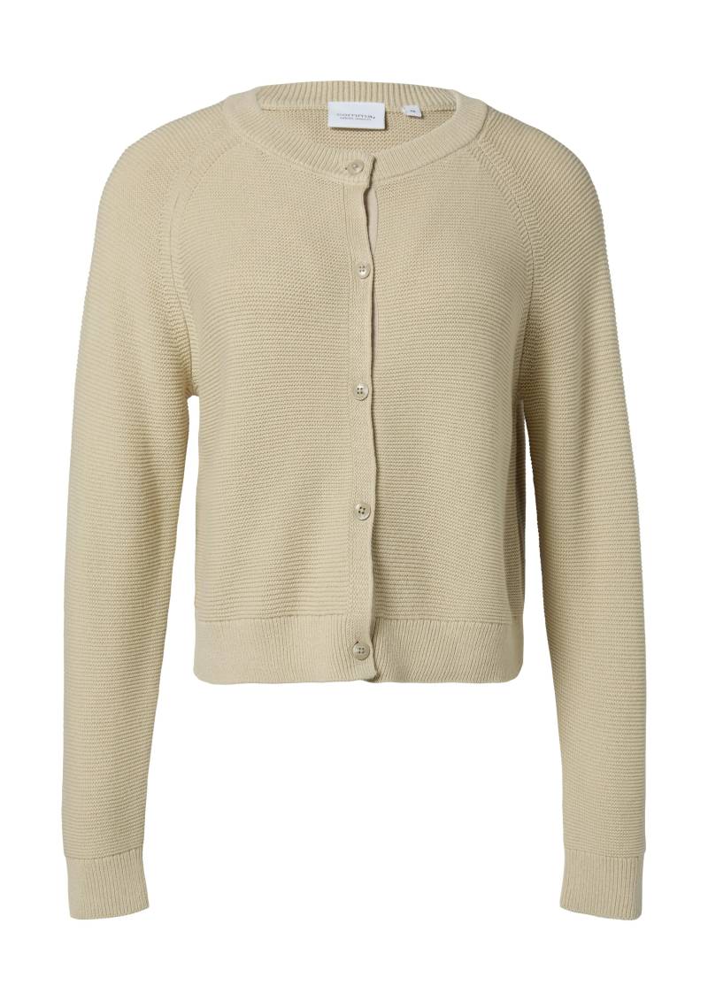 comma casual identity - Strickjacke beige - Gr. - 42 von comma casual identity