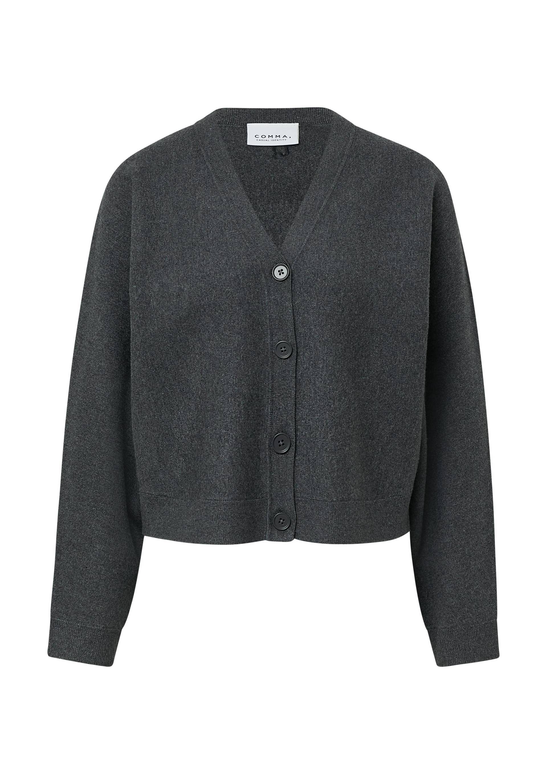 comma casual identity - Strickjacke grau - Gr. - XS von comma casual identity