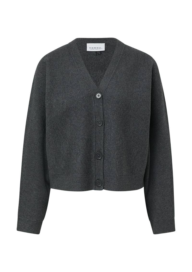 comma casual identity - Strickjacke grau - Gr. - XS von comma casual identity