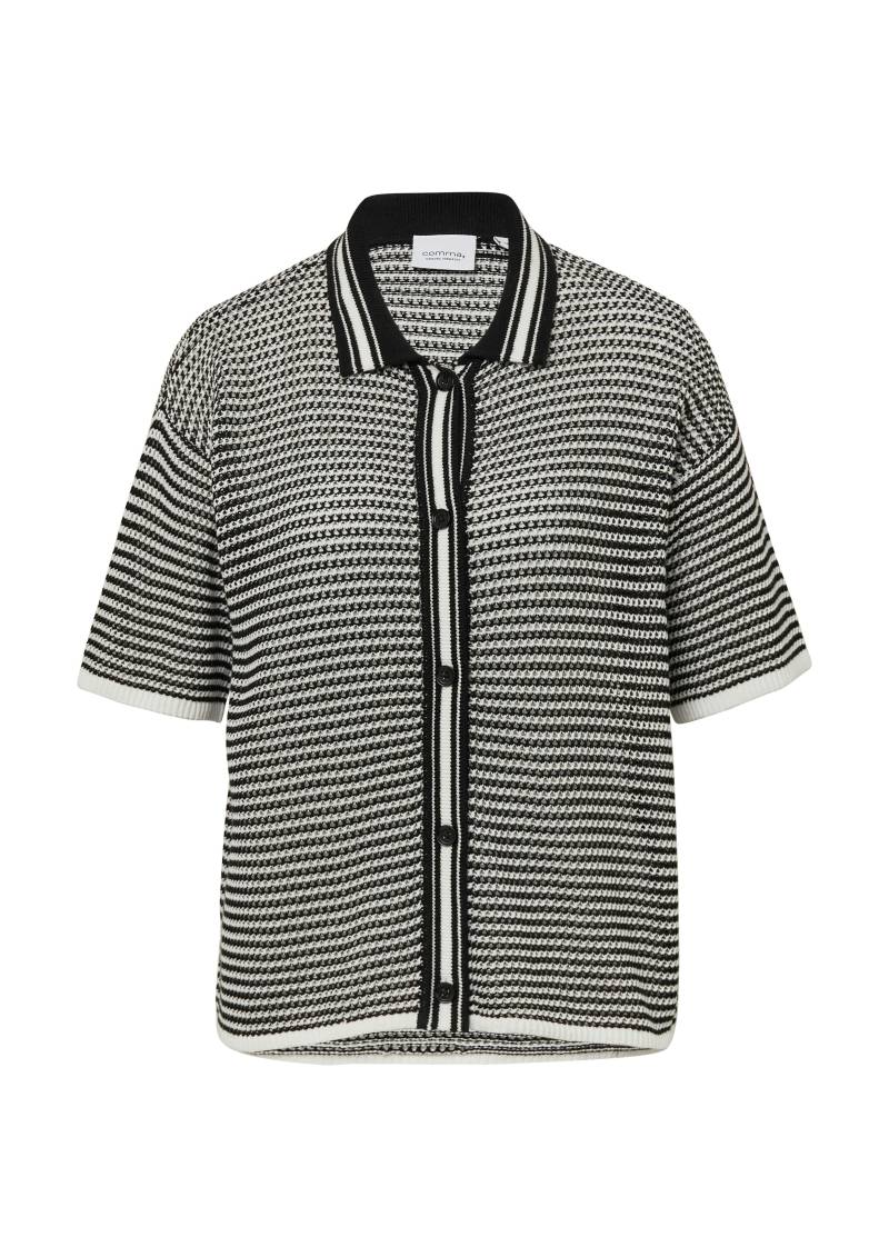 comma casual identity - Strickjacke schwarz - Gr. - 38 von comma casual identity