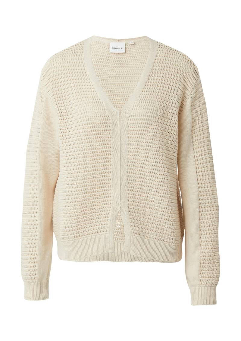 comma casual identity - Strickpullover beige - Gr. - 36 von comma casual identity