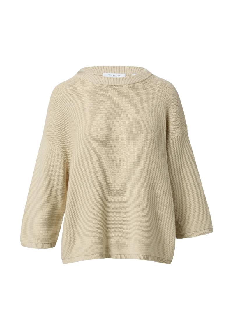 comma casual identity - Strickpullover beige - Gr. - M von comma casual identity
