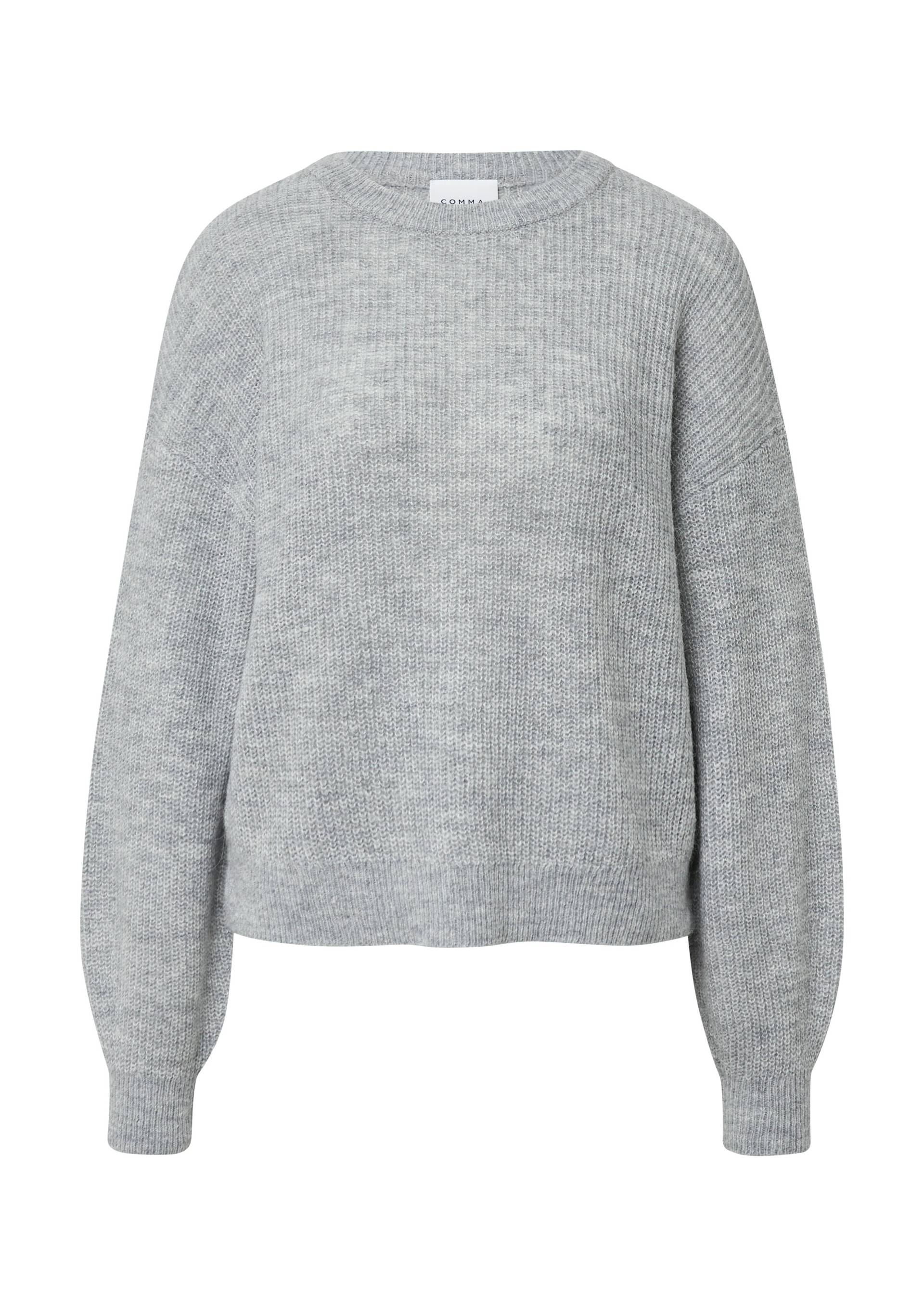 comma casual identity - Strickpullover grau - Gr. - 36 von comma casual identity
