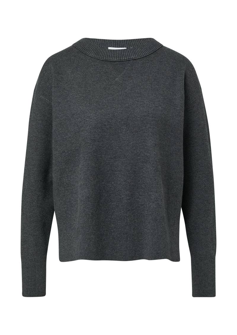 comma casual identity - Strickpullover grau - Gr. - 40 von comma casual identity