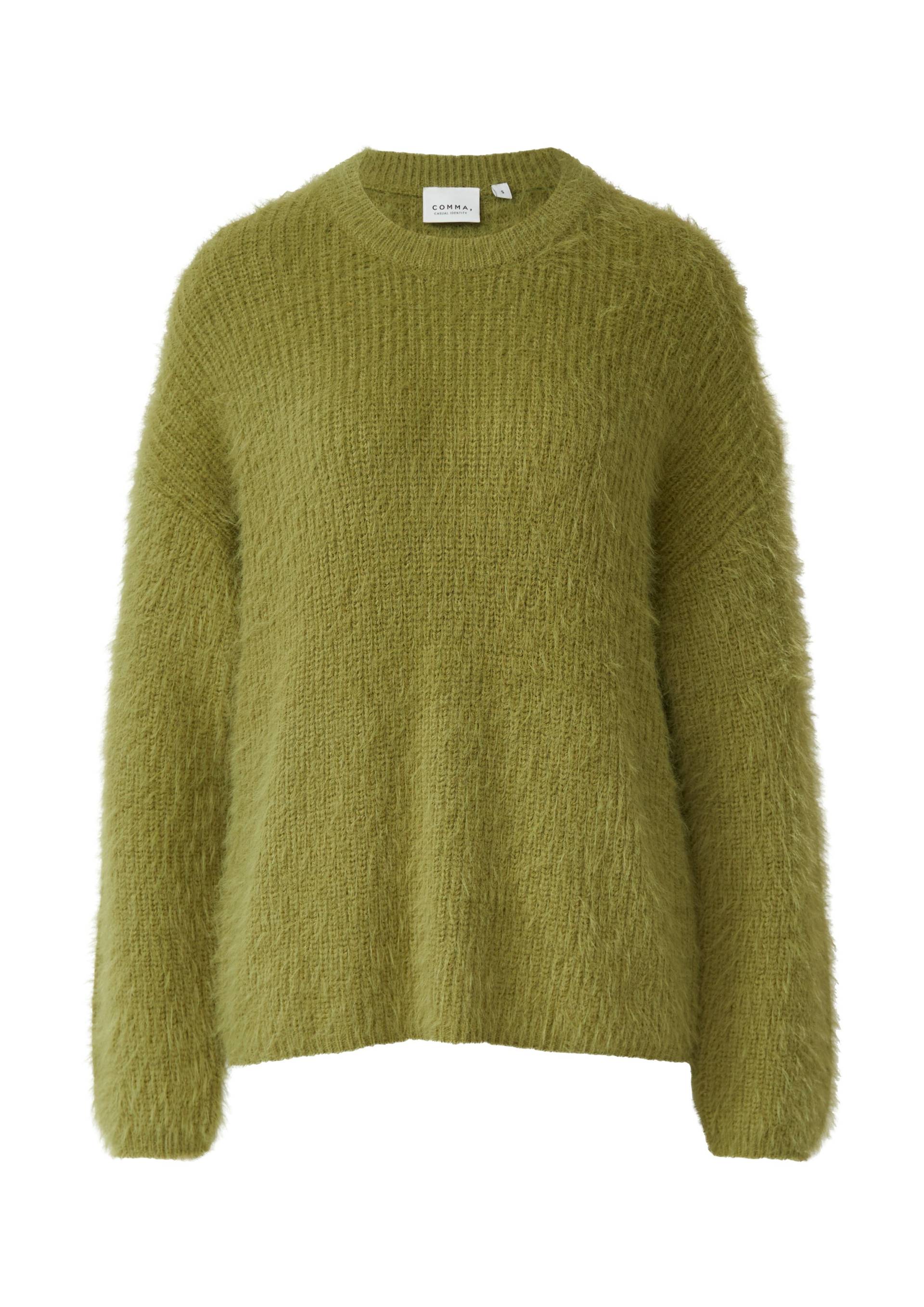 comma casual identity - Strickpullover grün - Gr. - M von comma casual identity