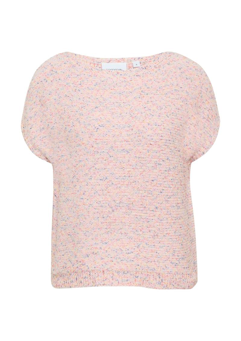 comma casual identity - Strickpullover pink|mehrfarbig - Gr. - M von comma casual identity